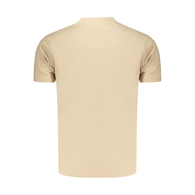 Marina Yachting Beige Cotton Men's T-Shirt