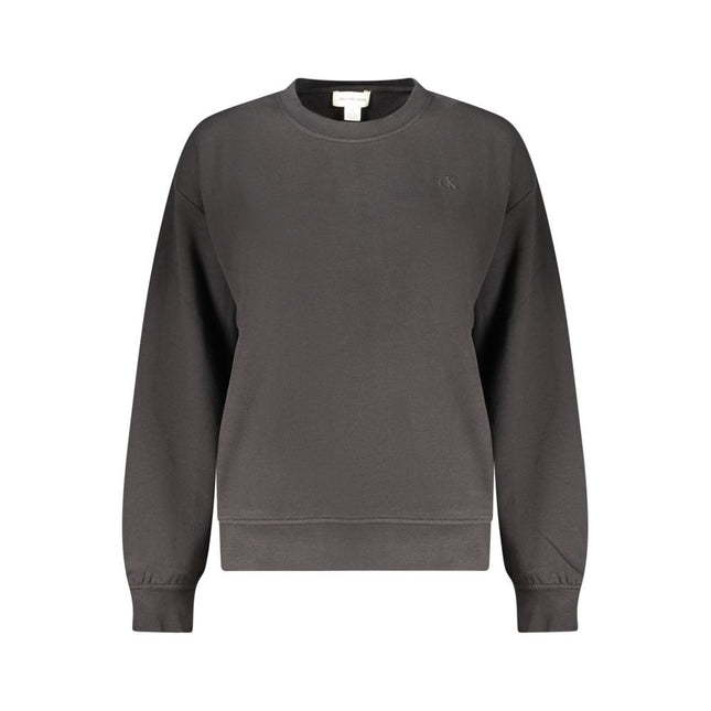 Calvin Klein Black Cotton Womens Sweatshirt