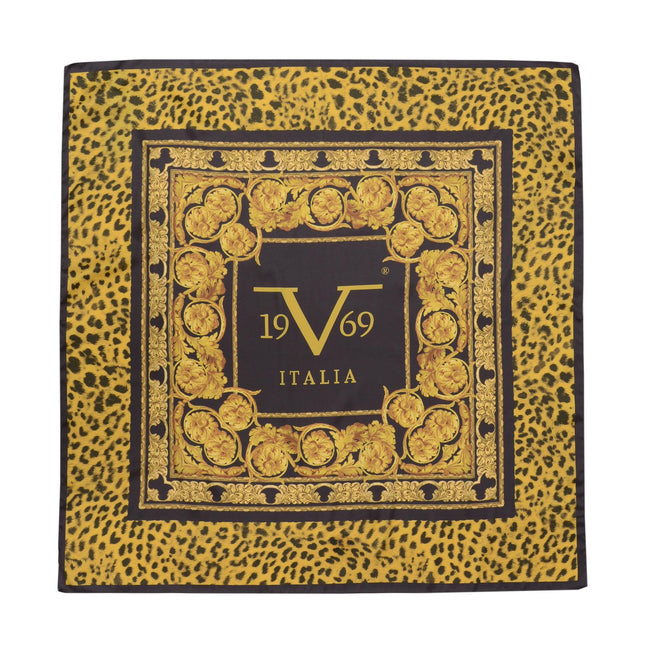 19V69 Italia Multicolor Polyester Scarf