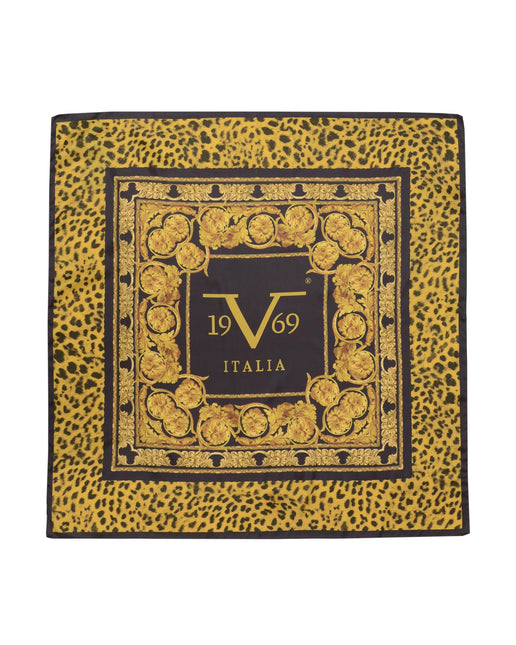 19V69 Italia Multicolor Polyester Scarf
