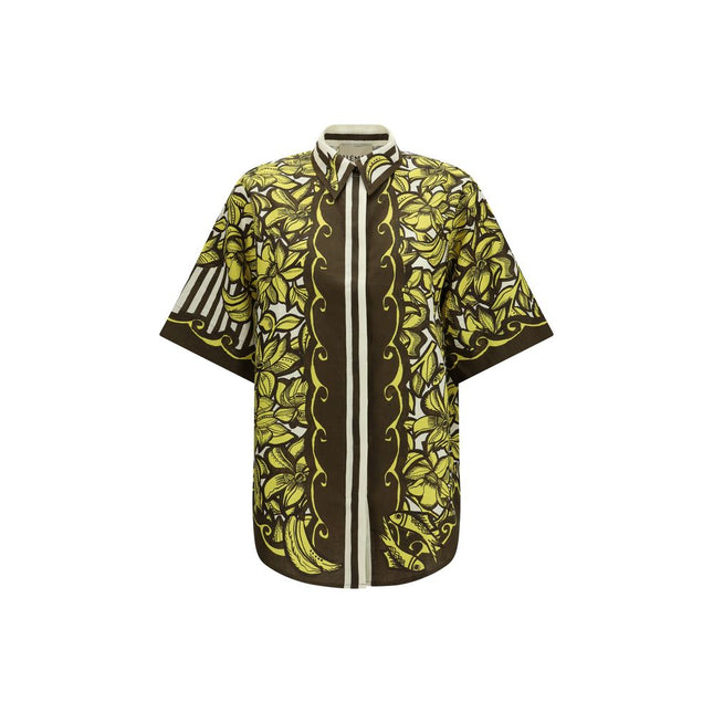 Alemais Multicolor Hemp Shortsleeve Shirt