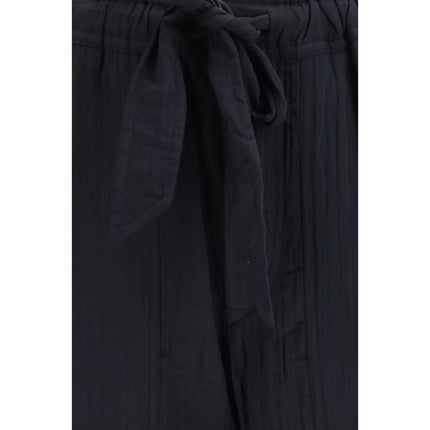 Marant Etoile Black Viscose Casual Pants