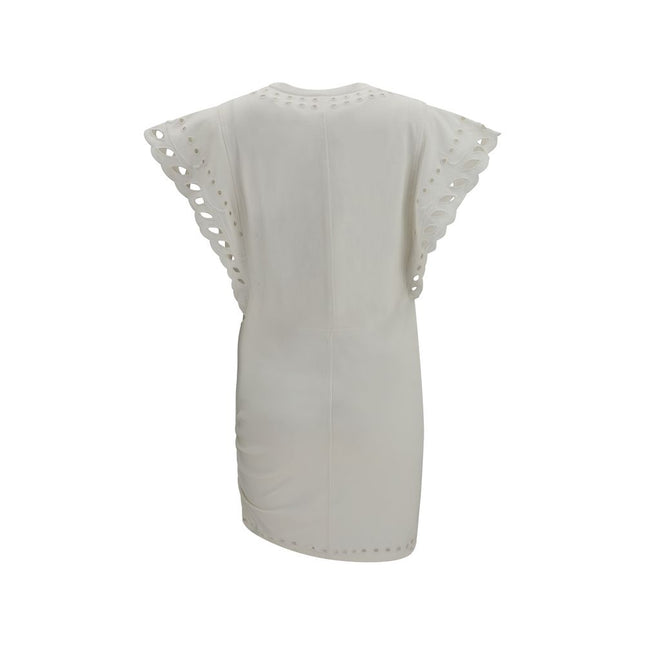 Marant Etoile White Cotton Casual Dress