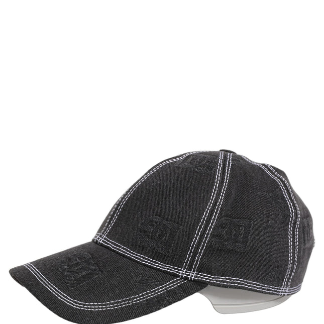 Dolce & Gabbana Men Black Cotton 6 Panel Baseball Capello Hat