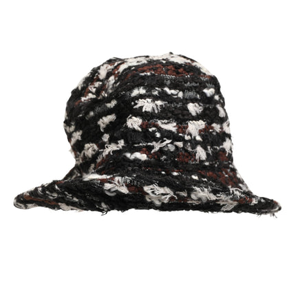 Dolce & Gabbana Women Multicolor Acrylic Tweed Bucket Capello Hat