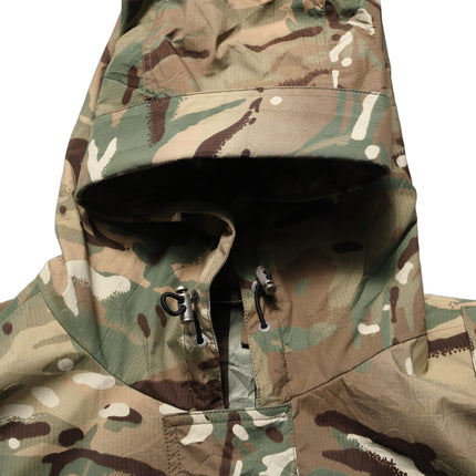 Dolce & Gabbana Multicolor Camouflage Hooded Coat Jacket