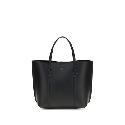 Tory Burch Black Calf Leather Bos Taurus Handbag
