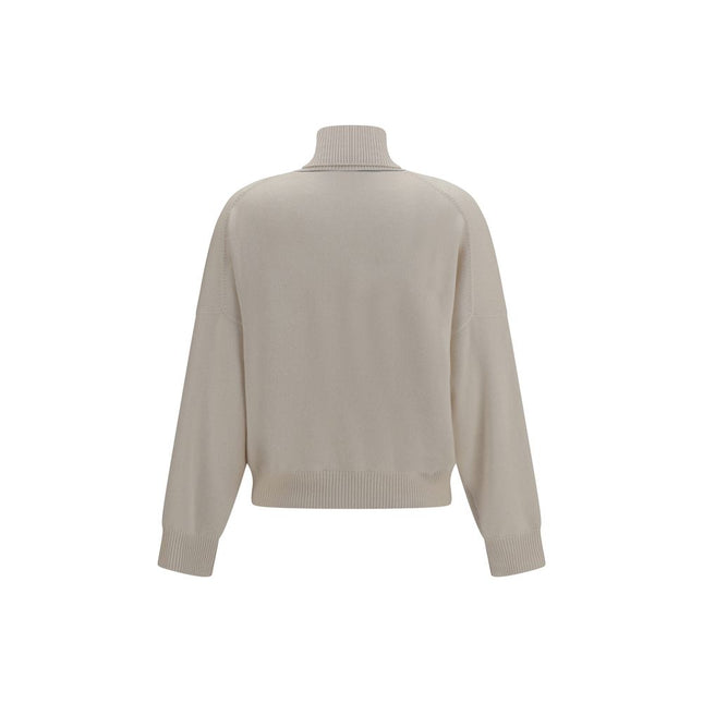 Brunello Cucinelli Beige Cashmere Sweater