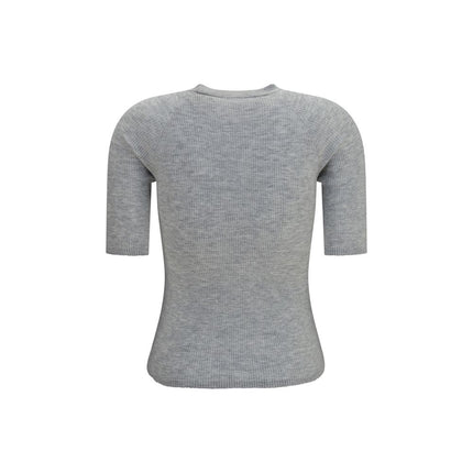 Brunello Cucinelli Gray Cashmere Sweatshirt