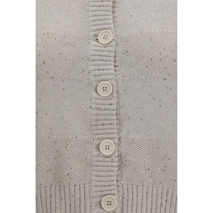 Brunello Cucinelli Beige Cotton Sweatshirt