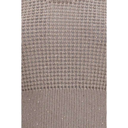 Brunello Cucinelli Beige Cotton Tank Tops