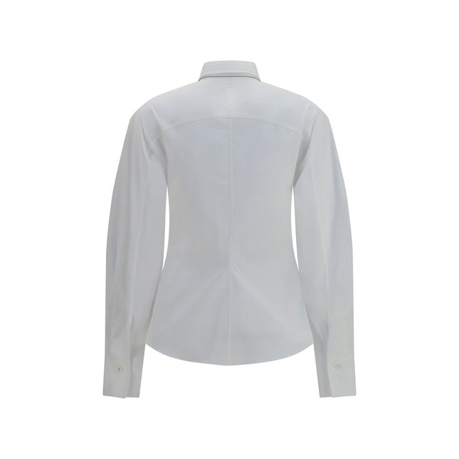 Brunello Cucinelli White Cotton Dress Shirt