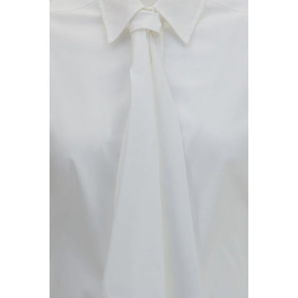 Brunello Cucinelli White Cotton Dress Shirt
