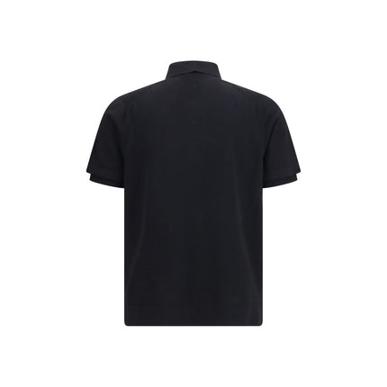 Premiata Black Cotton Polo Shirt