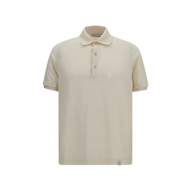 Premiata Beige Cotton Polo Shirt