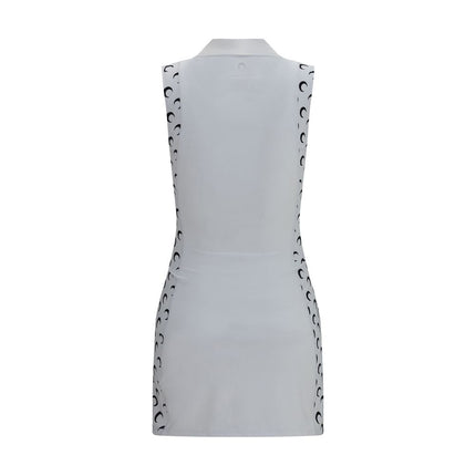 Marine Serre White Polyamide Casual Dress