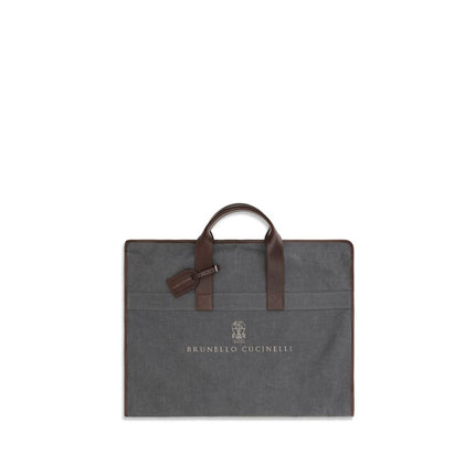 Brunello Cucinelli Gray Polyester Accessories