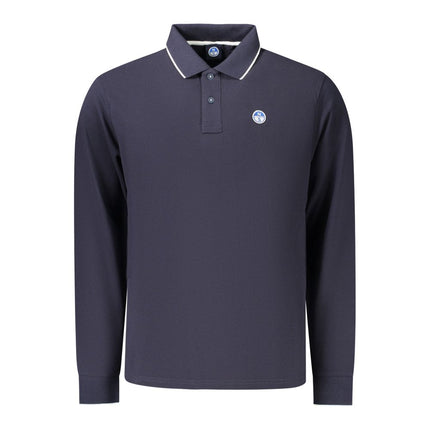 North Sails Blue Cotton Men's Polo