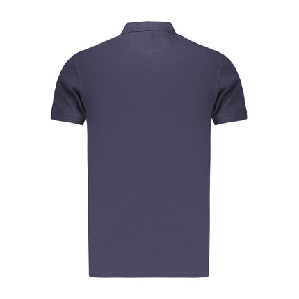 Marina Militare Blue Cotton Men's Polo Shirt