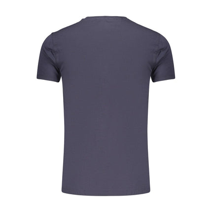 Marina Militare Blue Cotton Men's T-Shirt