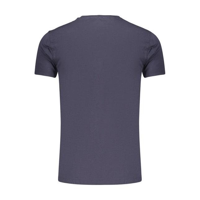 Marina Militare Blue Cotton Men's T-Shirt