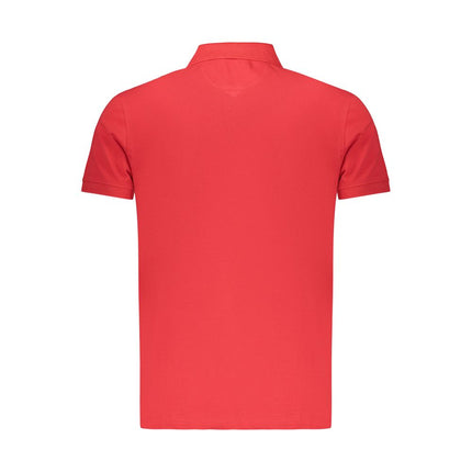 Marina Militare Rosso Cotton Men's Polo