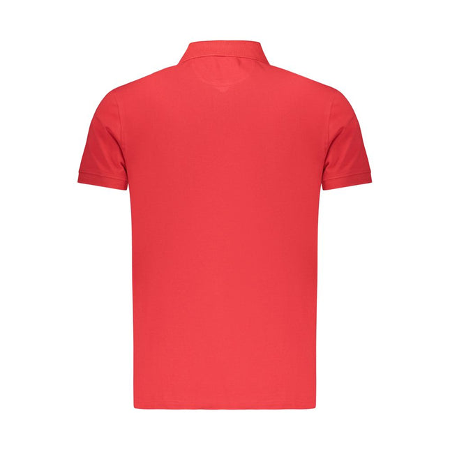 Marina Militare Rosso Cotton Men's Polo
