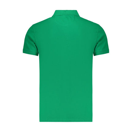 Marina Militare Green Cotton Men's Polo Shirt