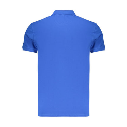 Marina Militare Blue Cotton Men Polo