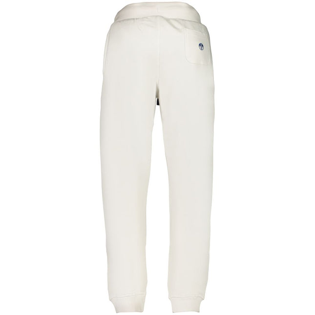 North Sails White Cotton Men's Trouser