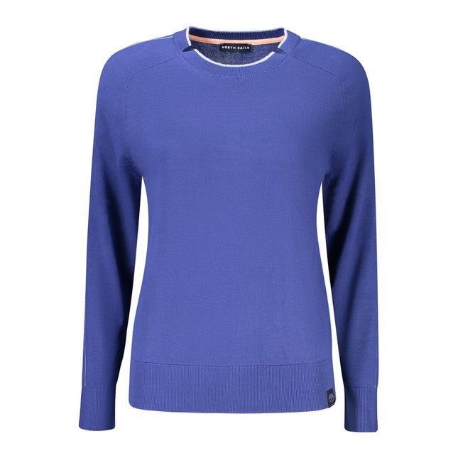 North Sails Blue Viscose Women's Sweater