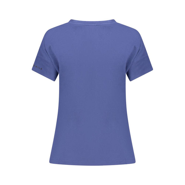 North Sails Blue Cotton Women T-Shirt