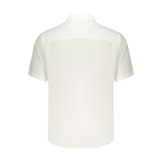 North Sails White Linen Men's Shirt
