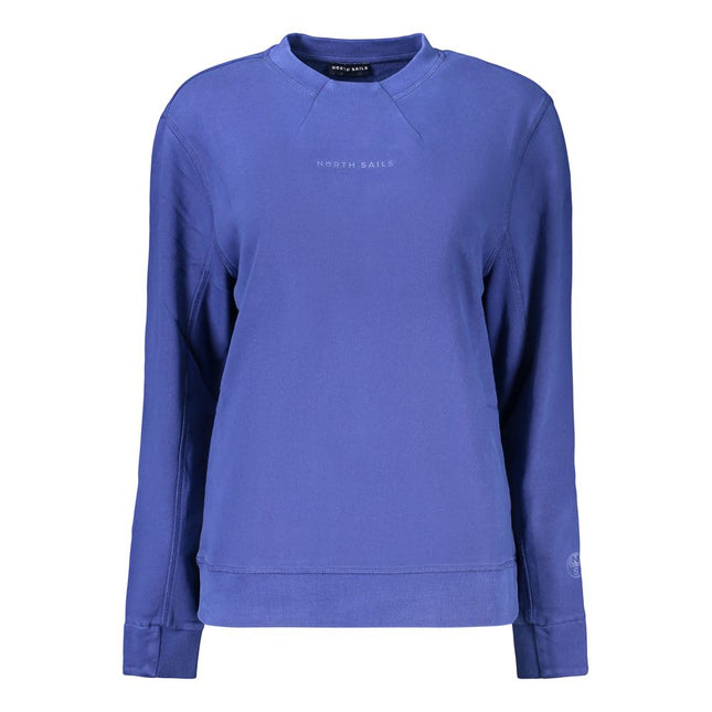 North Sails Blue Cotton Women's Sweatshirt North Sails