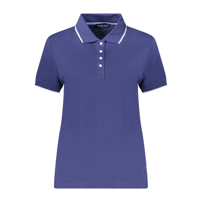 North Sails Blue Modal Womens Polo