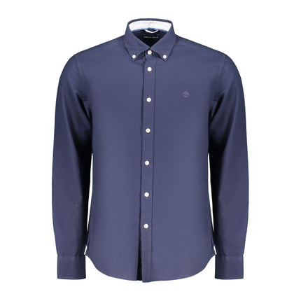 North Sails Blue Cotton Mens Shirt