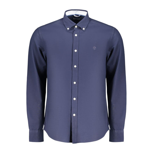 North Sails Blue Cotton Mens Shirt