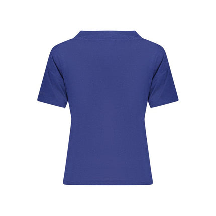 North Sails Blue Viscose Woman T-Shirt
