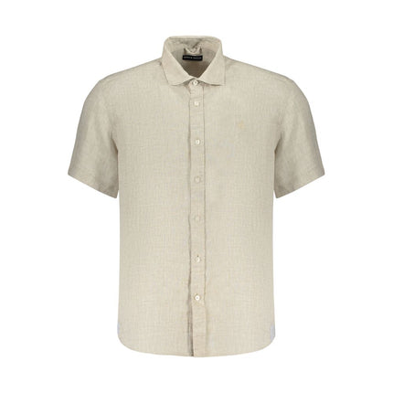 North Sails Beige Linen Men's Shirt