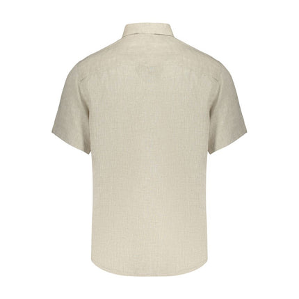North Sails Beige Linen Men's Shirt
