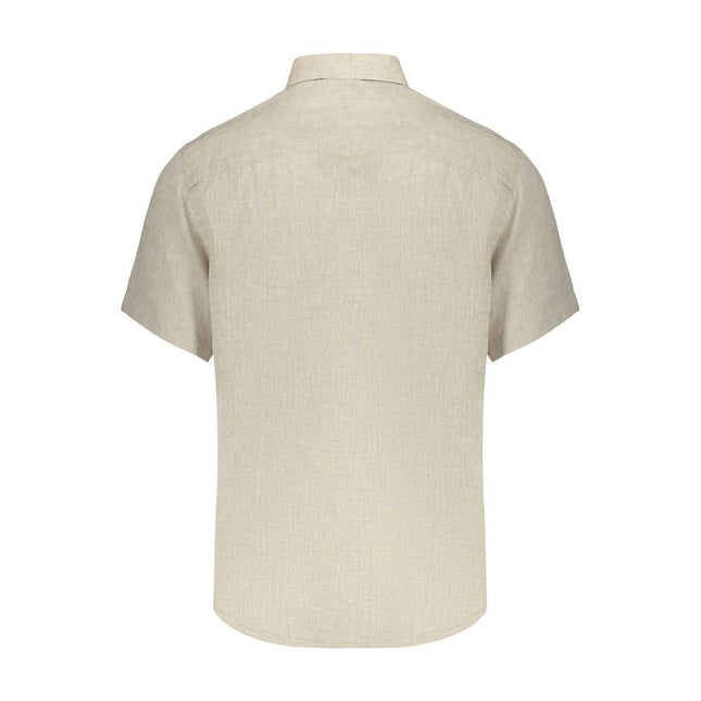 North Sails Beige Linen Men's Shirt