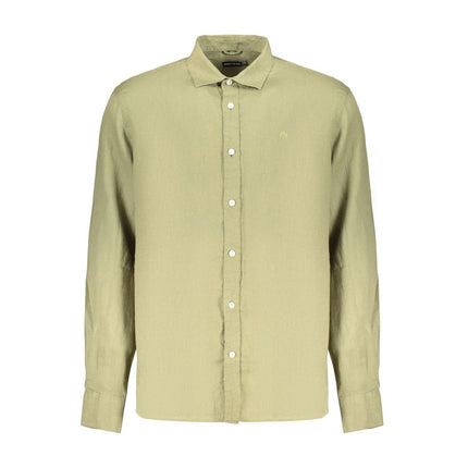 North Sails Green Linen Men's Shirt