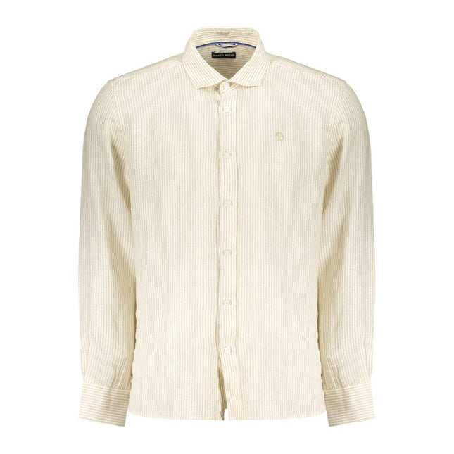 North Sails Beige Linen Men's Shirt