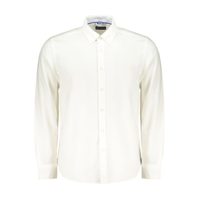 North Sails White Cotton Men's Shirt