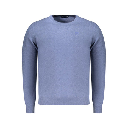 North Sails Blue Cotton Men's Sweater