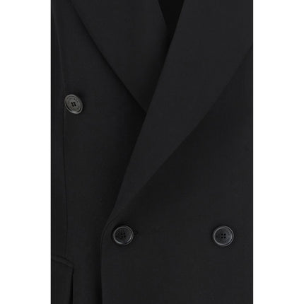 Balenciaga Black Wool Oves Aries Blazer