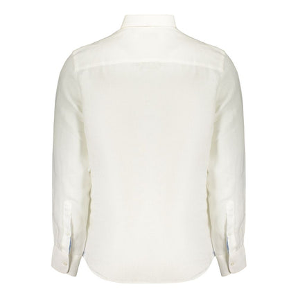 North Sails White Linen Men's Shirt