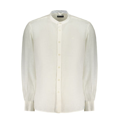 North Sails White Linen Men's Shirt