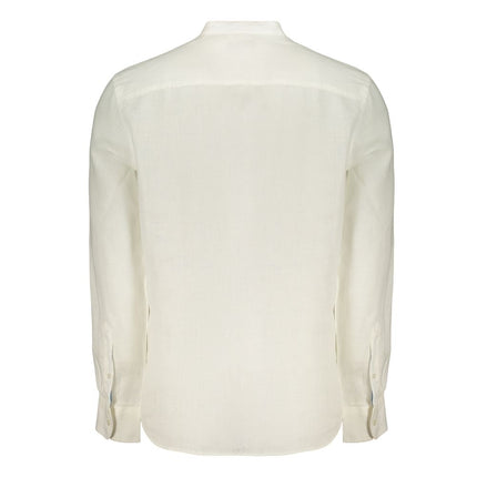 North Sails White Linen Men's Shirt