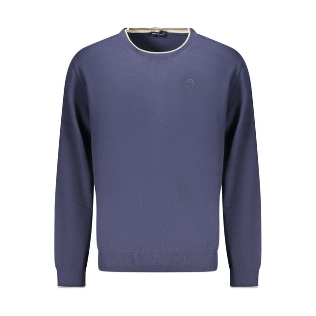North Sails Blu Cotton Uomo Shirt